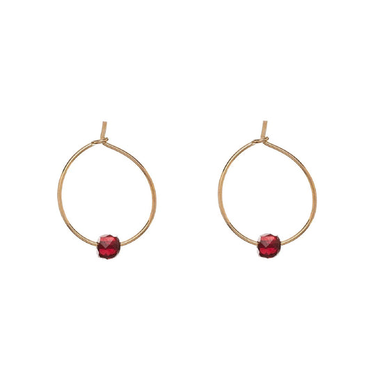 Orecchini Alisia da donna AL2536-ORO-GRANATO-1