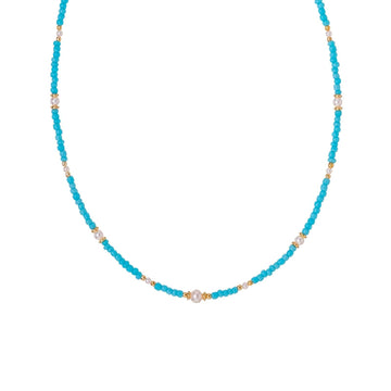 Collana Alisia da donna AL4030-ORO-TURCHESE-1
