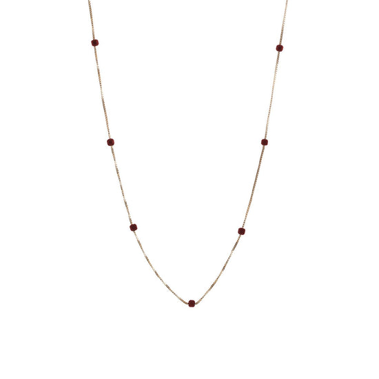 Collana Alisia da donna AL4081-ORO-GRANATO-1