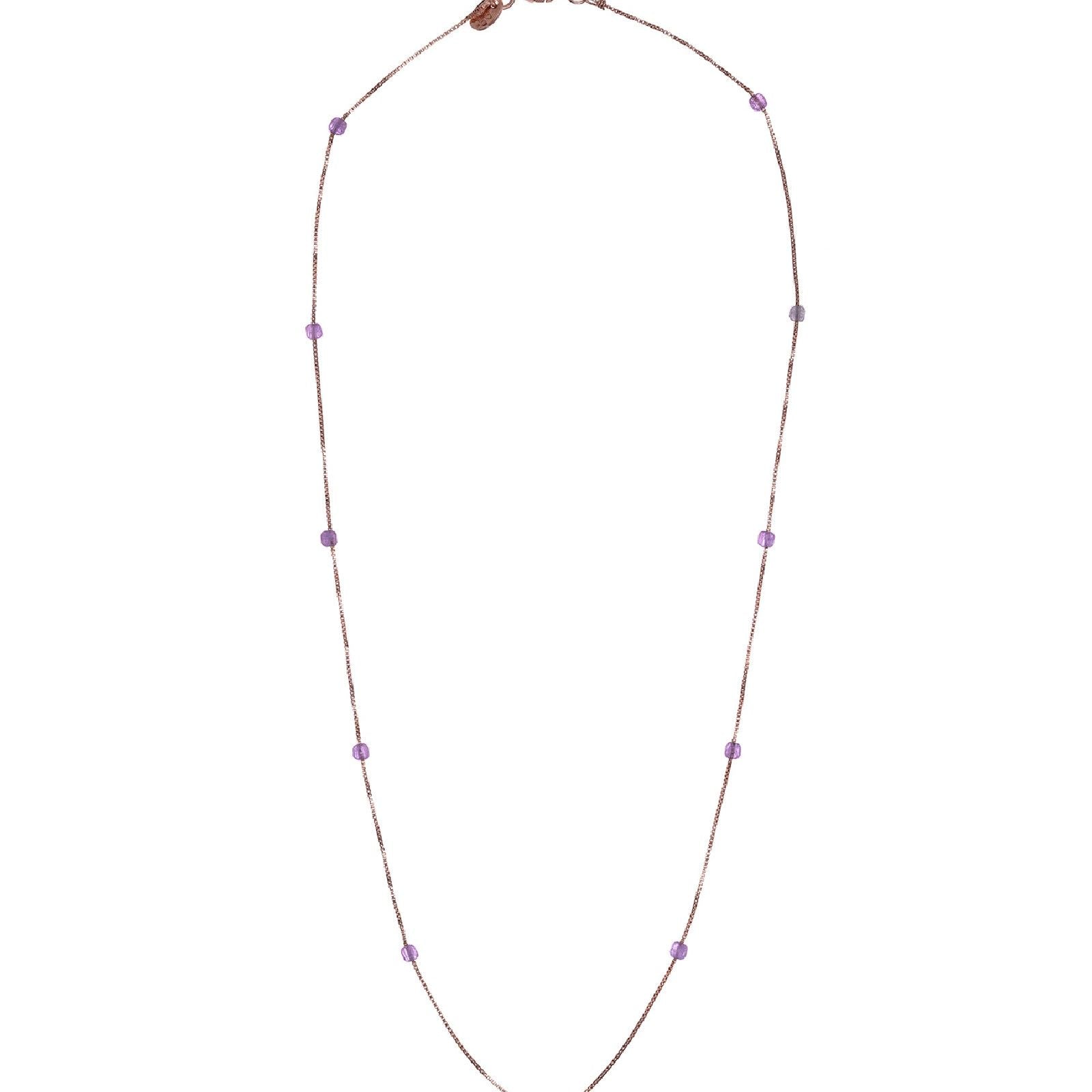 Collana Alisia da donna AL4081-ROSATO-AMETISTA-2