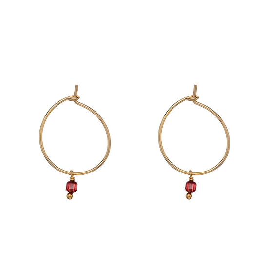 Orecchini Alisia da donna AL4083-ORO-GRANATO-1