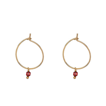 Orecchini Alisia da donna AL4083-ORO-GRANATO-1