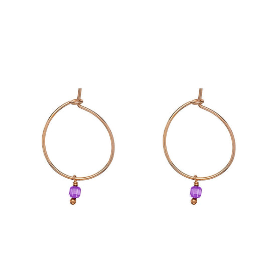 Orecchini Alisia da donna AL4083-ROSATO-AMETISTA-1