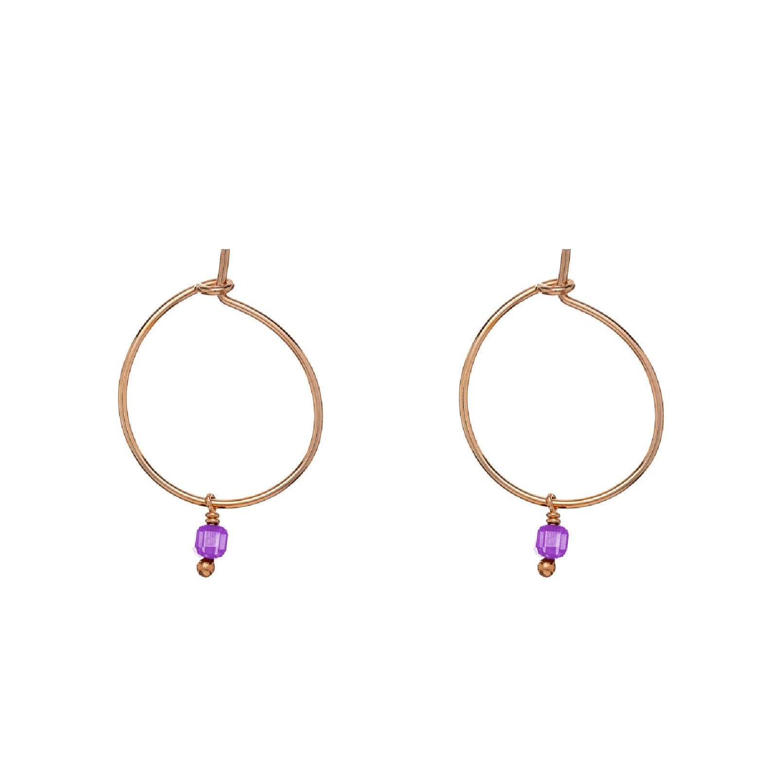 Orecchini Alisia da donna AL4083-ROSATO-AMETISTA-1