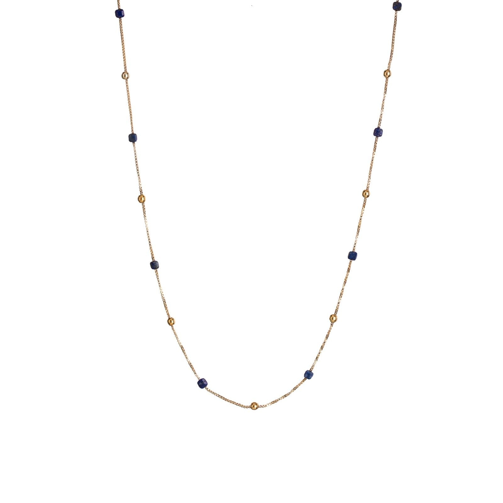 Collana Alisia da donna AL4085-ORO-SODALITE-1