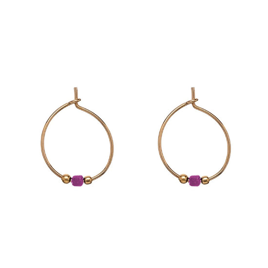 Orecchini Alisia da donna AL4093-ORO-RUBINO-1