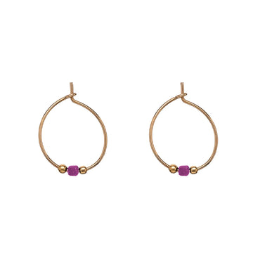 Orecchini Alisia da donna AL4093-ORO-RUBINO-1