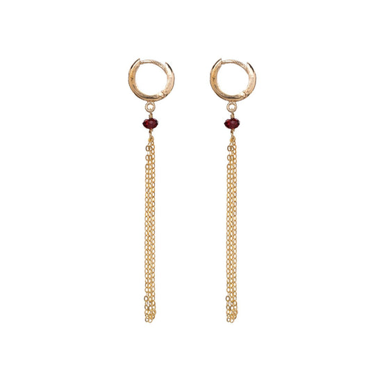 Orecchini Alisia da donna AL4162-ORO-GRANATO-1