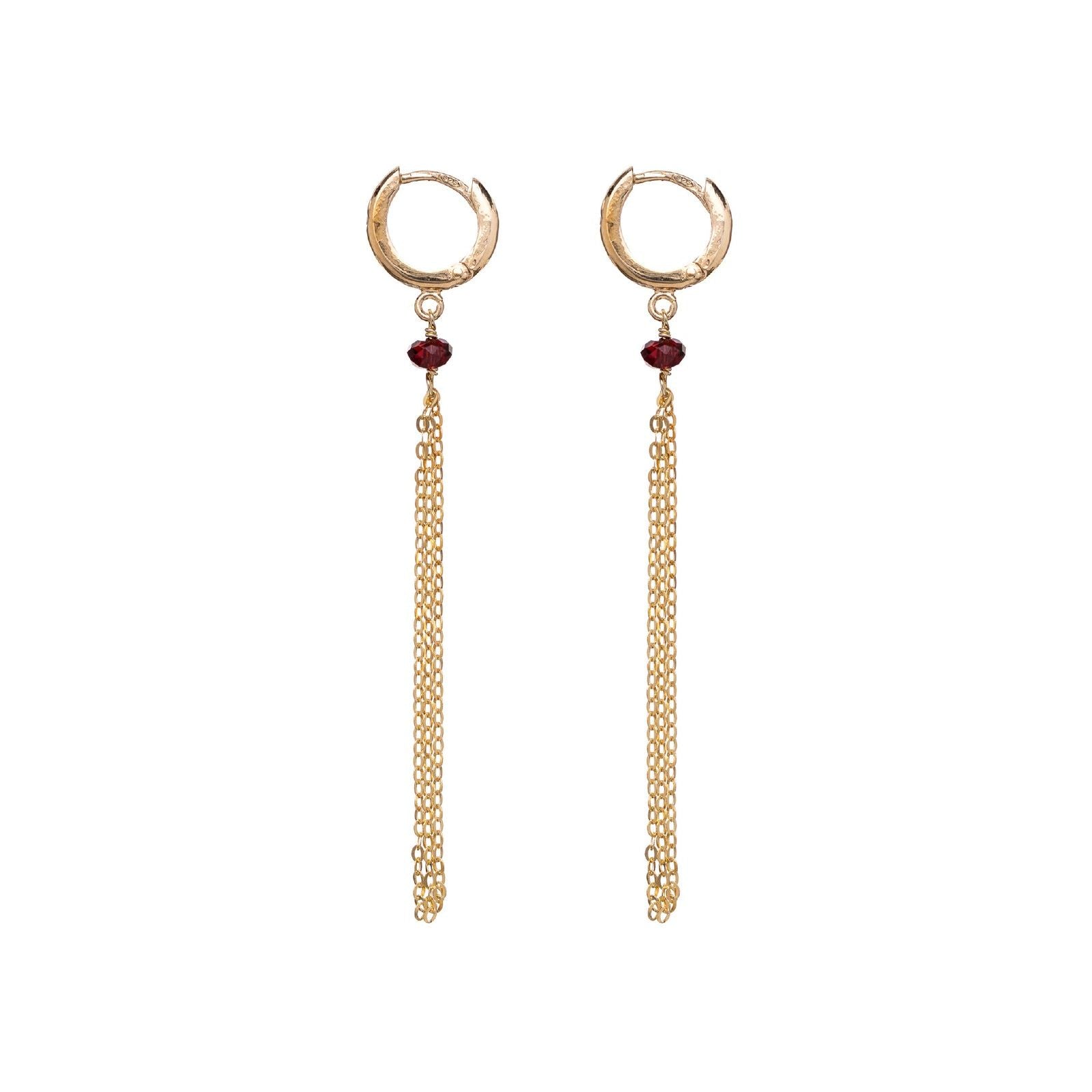 Orecchini Alisia da donna AL4162-ORO-GRANATO-1