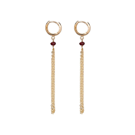 Orecchini Alisia da donna AL4162-ORO-GRANATO-1
