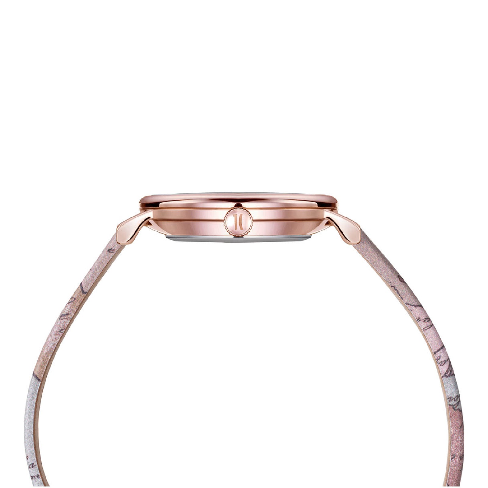 Orologio solo tempo Alviero Martini in acciaio pelle rosa MISURA UNICA