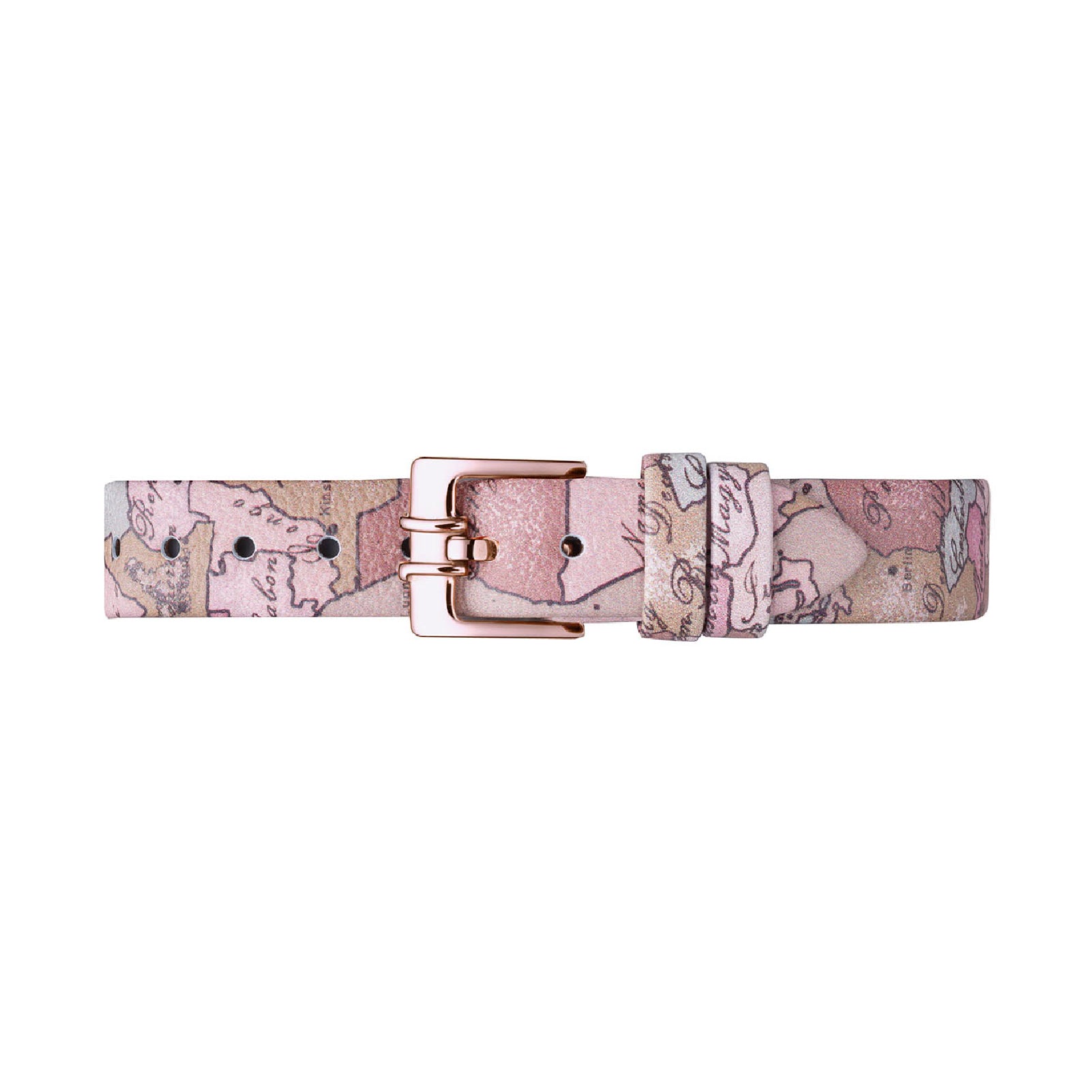 Orologio solo tempo Alviero Martini in acciaio pelle rosa MISURA UNICA