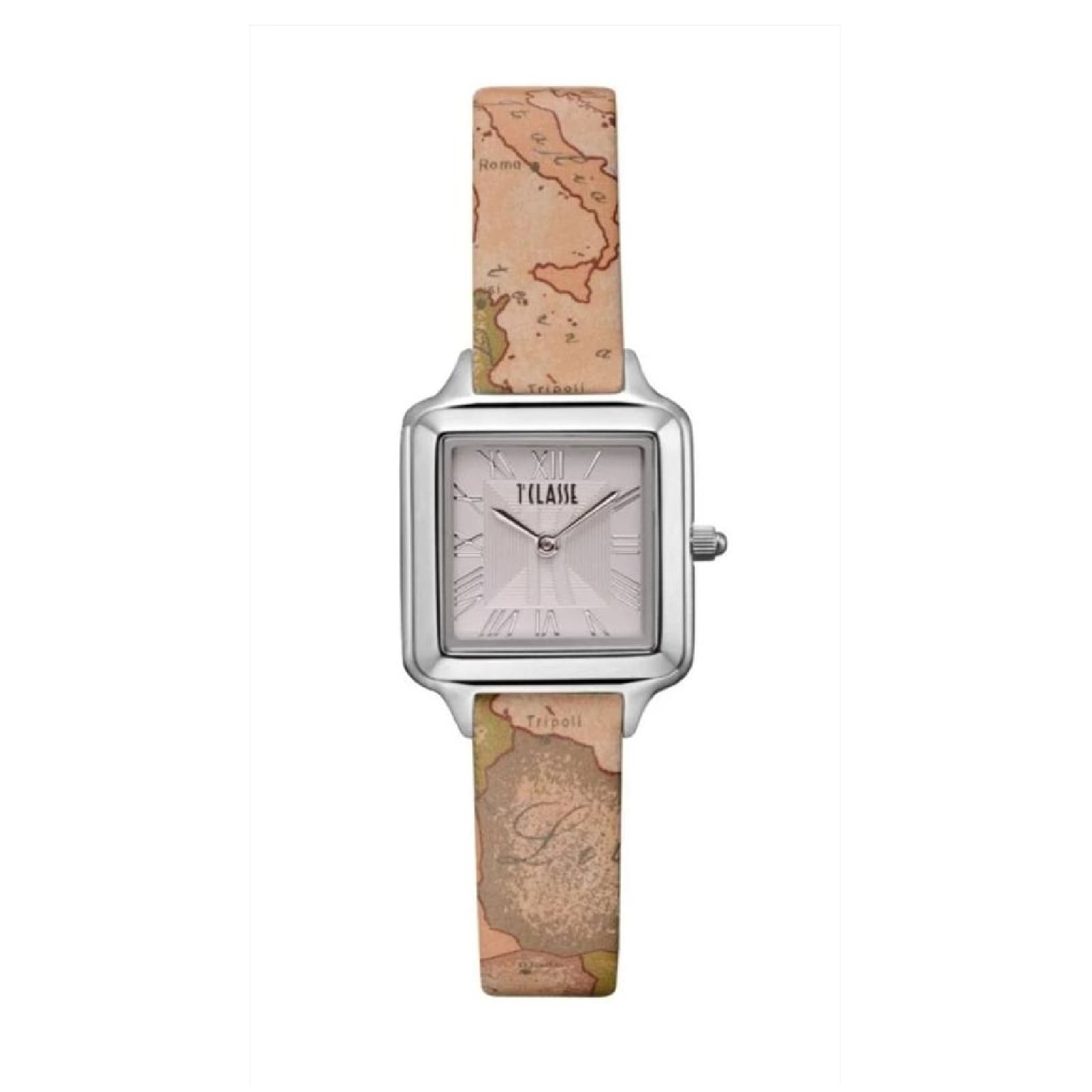 Orologio solo tempo Alviero Martini donna in acciaio e pelle MISURA UNICA