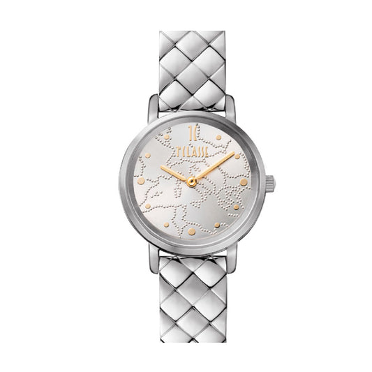 Orologio Alviero Martini Malta in acciaio quadrante pattern MISURA UNICA