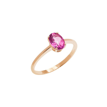 Anello donna Comete Fantasia Di Topazio Rosa oro rosé con topazio 0,80 carati ANB2678-1