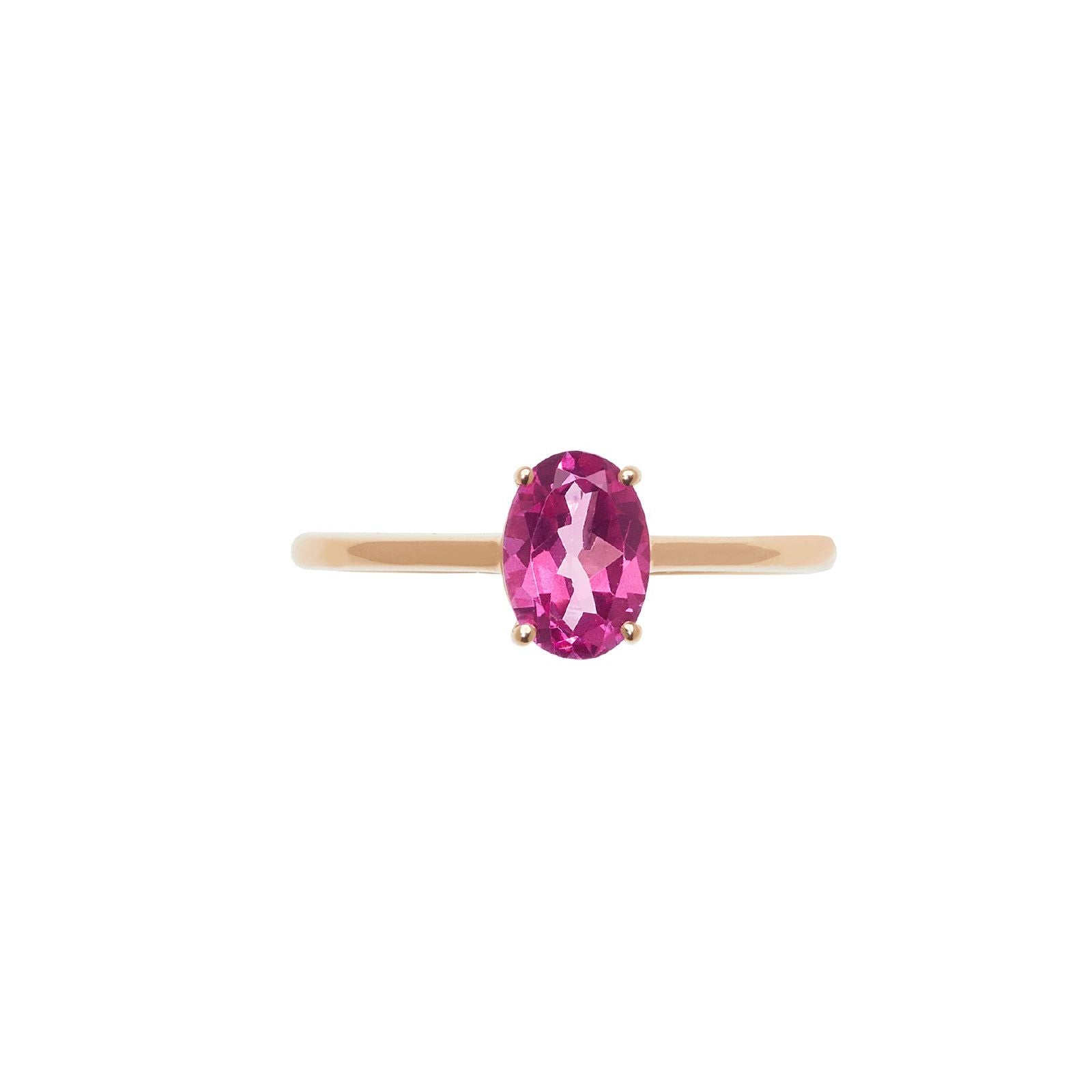 Anello donna Comete Fantasia Di Topazio Rosa oro rosé con topazio 0,80 carati ANB2678-2