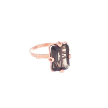 Anello Maman et Sophie Quarzo Fumè da donna ANQUF1RO13-1