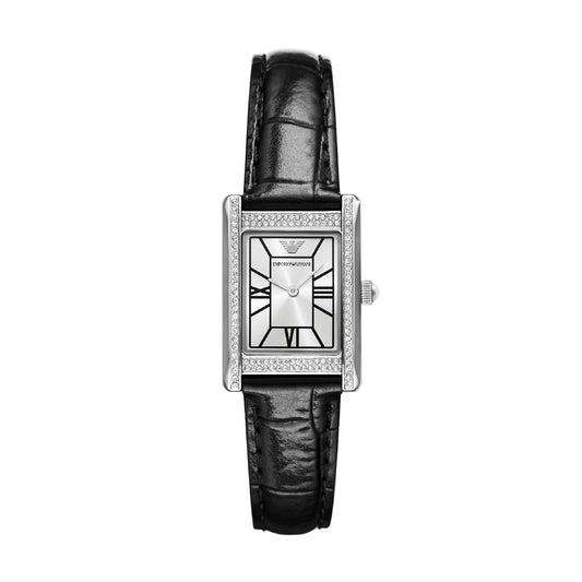 Orologio solo tempo Armani in acciaio e pelle da donna AR.AR11623