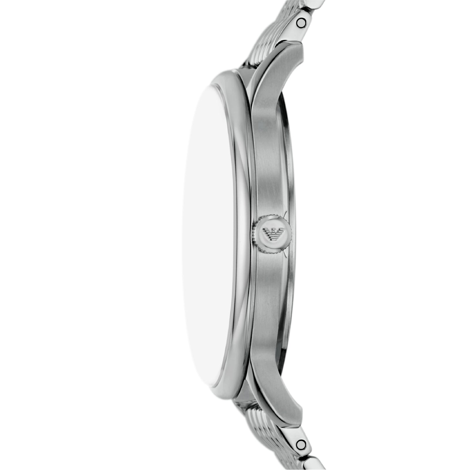 Orologio solo tempo Emporio Armani in acciaio quadrante blu MISURA UNICA