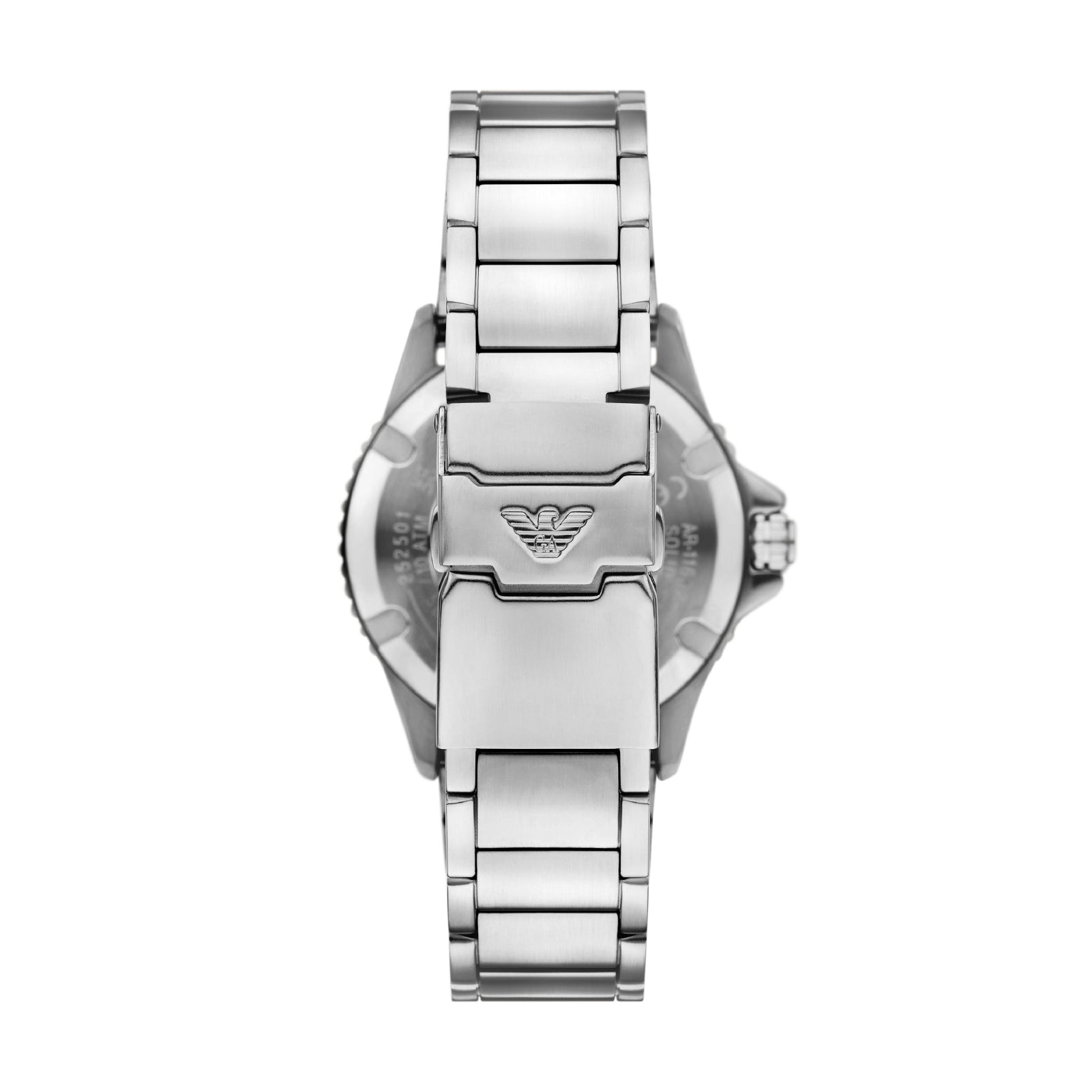 Orologio uomo Armani acciaio bicolor con quadrante grigio MISURA UNICA
