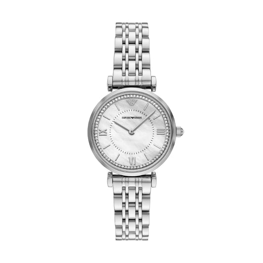 Orologio Armani da donna in acciao con madreperla MISURA UNICA