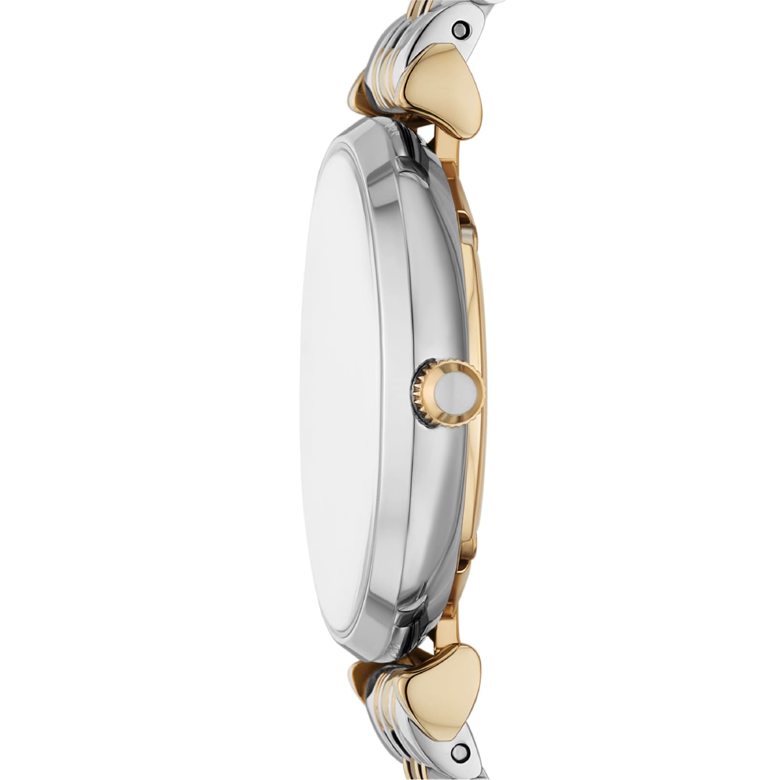Orologio Armani da donna in acciao bicolor rodio e oro MISURA UNICA