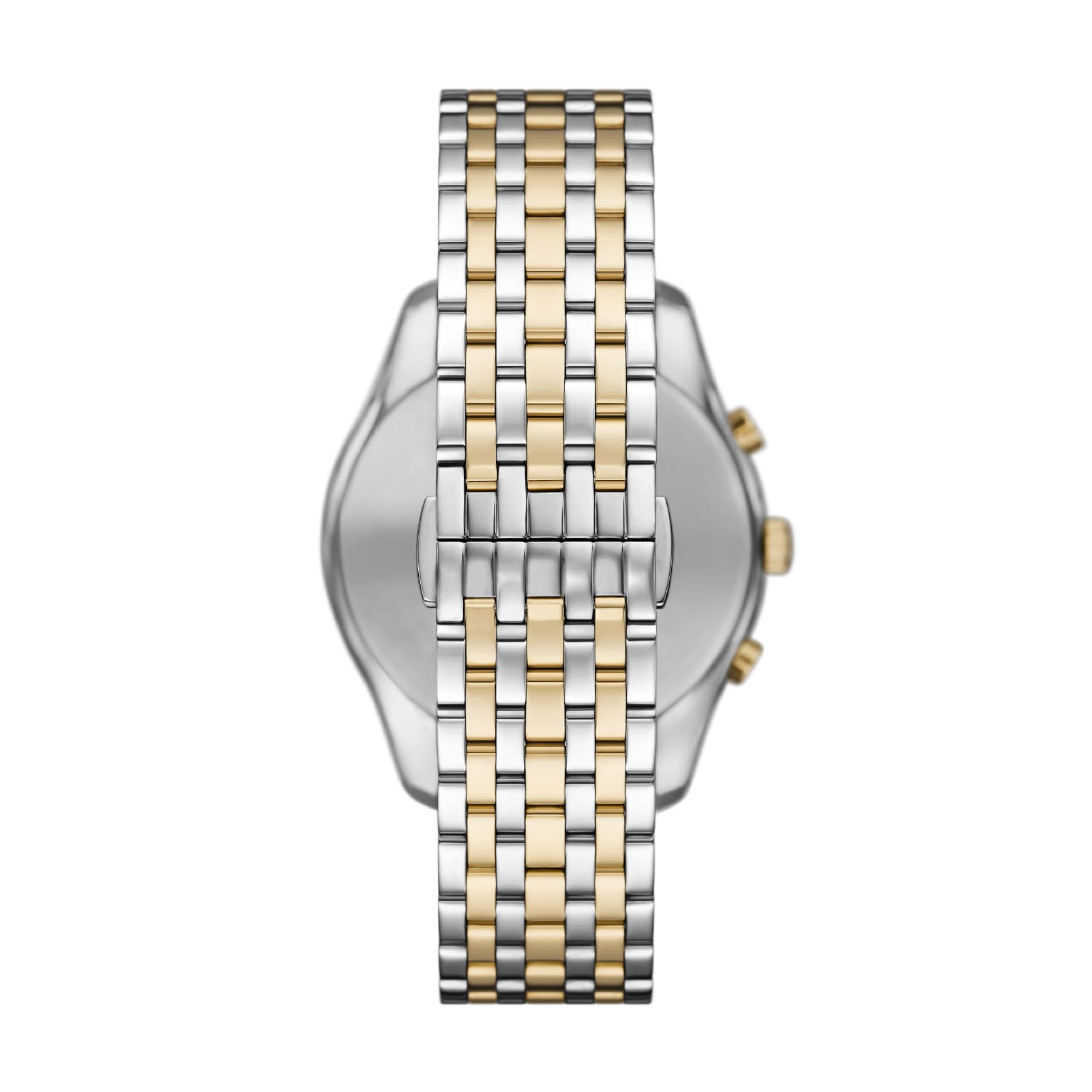 Orologio cronografo Emporio Armani in acciaio bicolor MISURA UNICA