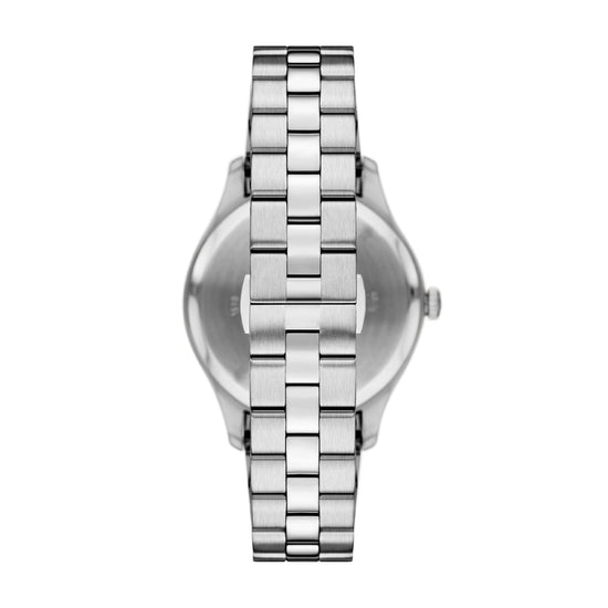 Orologio solo tempo Emporio Armani in acciaio quadrante blu MISURA UNICA