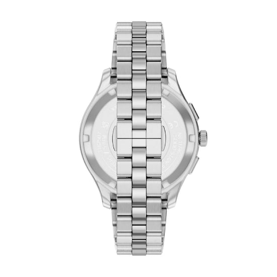 Orologio crono Emporio Armani Dario acciaio quadrante verde MISURA UNICA