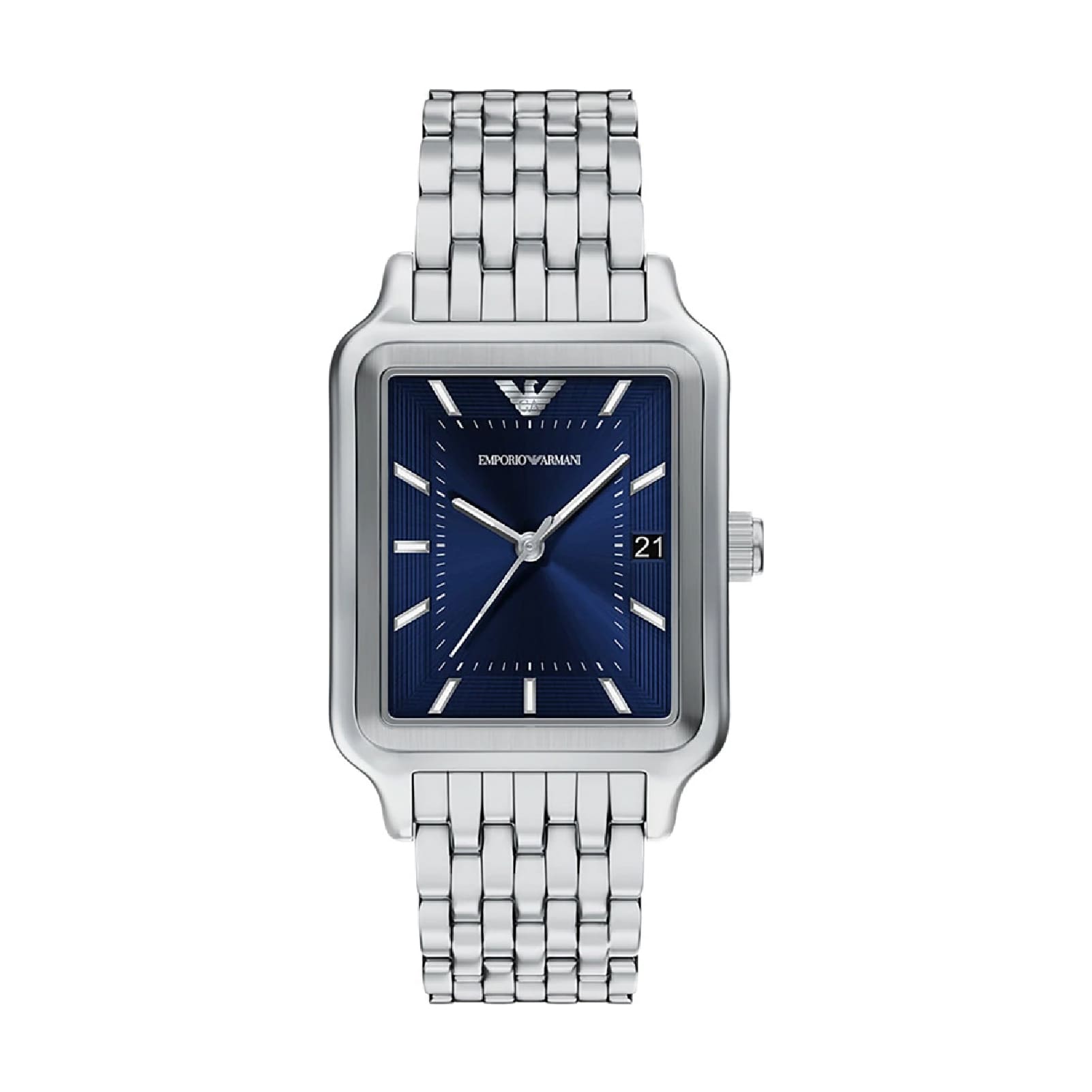 Orologio solo tempo Emporio Armani Diego quadrante blu MISURA UNICA
