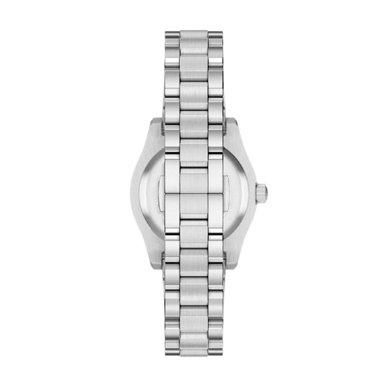 Orologio Emporio Armani Federica acciaio quadrante blu MISURA UNICA