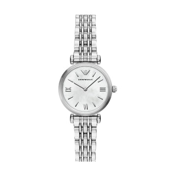 Orologio Emporio Armani Gianni T-Bar quadrante madreperla MISURA UNICA