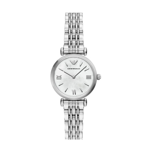 Orologio Emporio Armani Gianni T-Bar quadrante madreperla MISURA UNICA