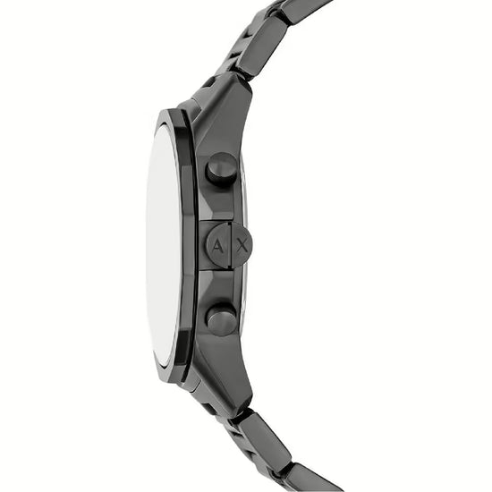 Orologio cronografo Armani Exchange in acciaio e pvd gunmetal MISURA UNICA