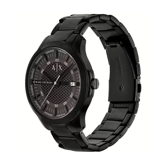 Orologio solo tempo Armani Exchange uomo acciaio colore nero MISURA UNICA