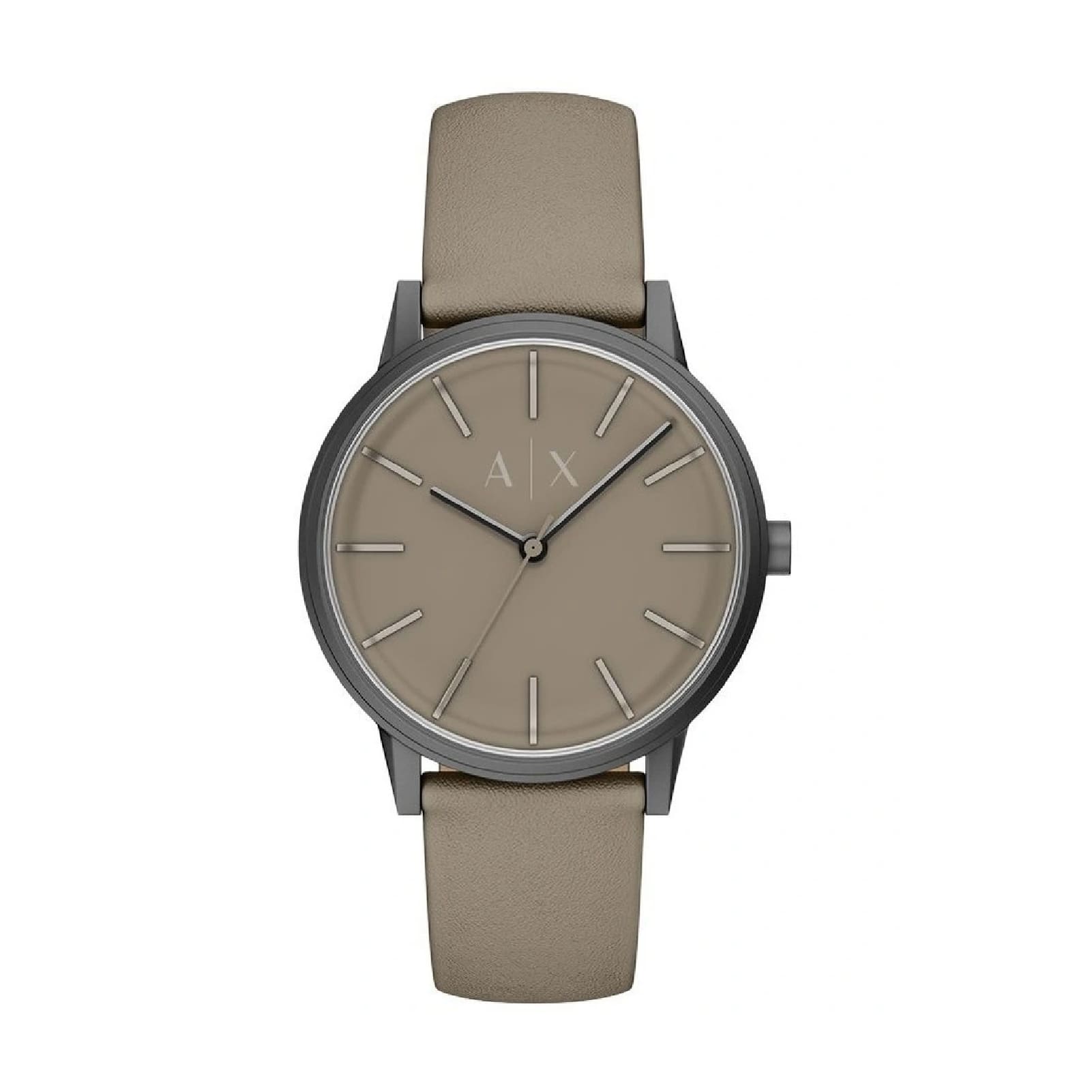 Orologio Armani Exchange Cayde quadrante e cinturino grigio MISURA UNICA