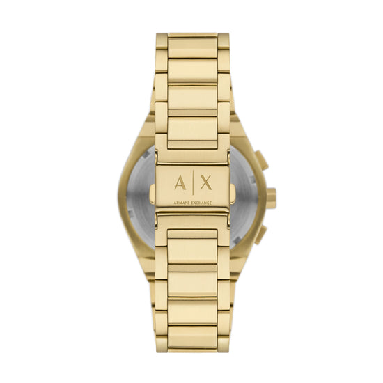 Orologio cronografo Armani Exchange in acciaio color oro AR.AX4180