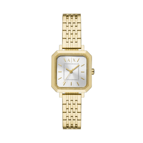 Orologio solo tempo Armani Exchange Leila in acciaio dorato MISURA UNICA