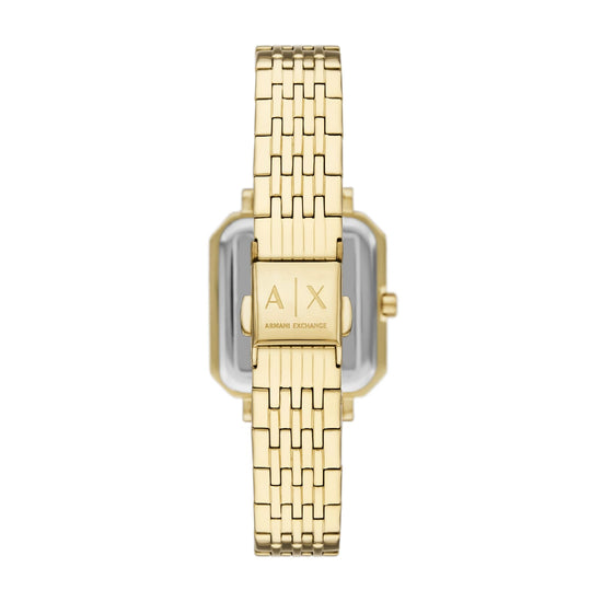 Orologio solo tempo Armani Exchange Leila in acciaio dorato MISURA UNICA