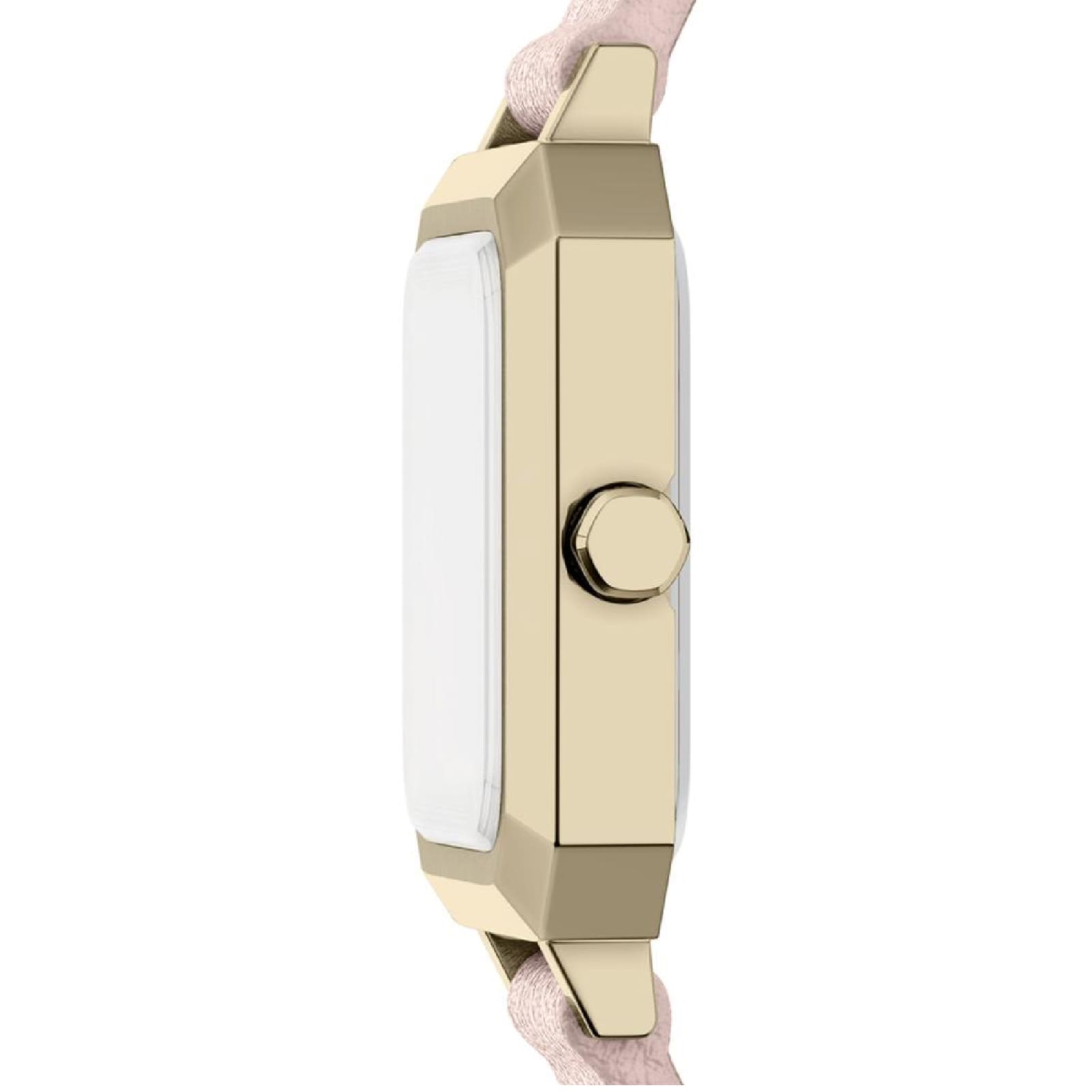 Orologio Armani Exchange Leila quadrante e cinturino rosa MISURA UNICA