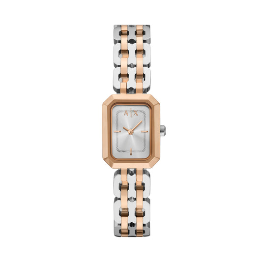 Orologio solo tempo donna Armani Exchange acciaio bicolor MISURA UNICA