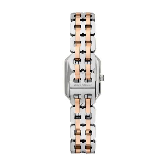 Orologio solo tempo donna Armani Exchange acciaio bicolor MISURA UNICA