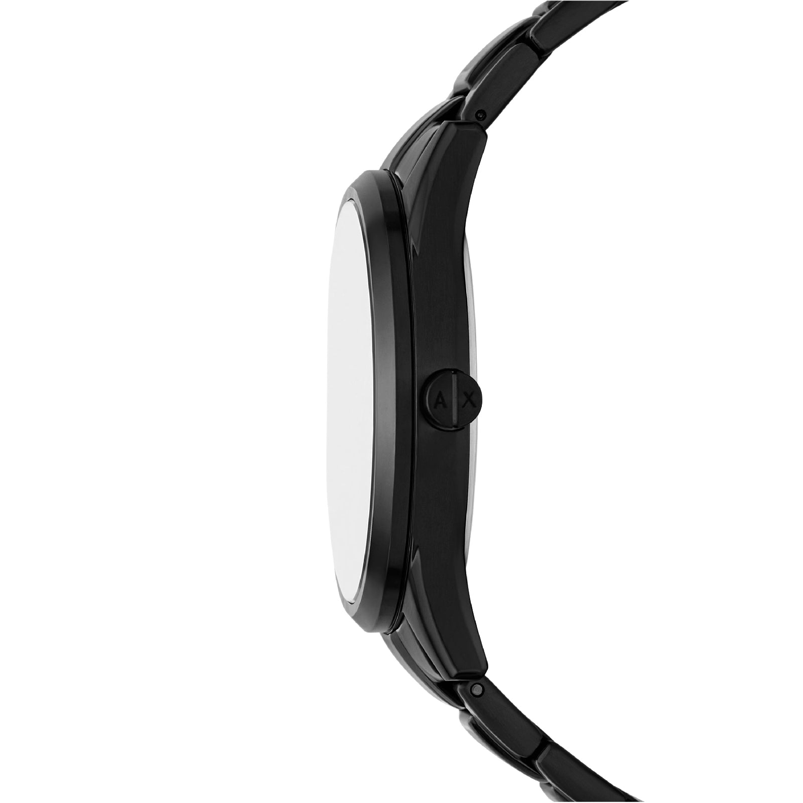 Set con orologio multifunzione Armani Exchange in acciaio nero AR.AX7160SET