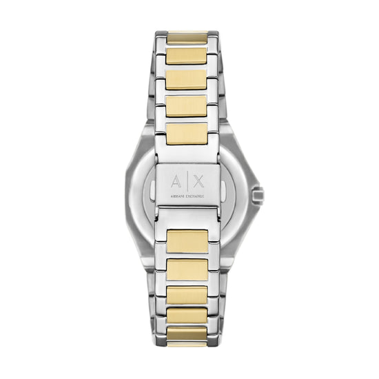 Set Armani Exchange in acciaio inossidabile color argento e oro AR.AX7161SET