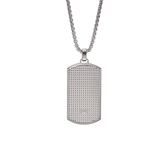Collana con pendente Armani in acciaio inossidabile AR.EGS2986040