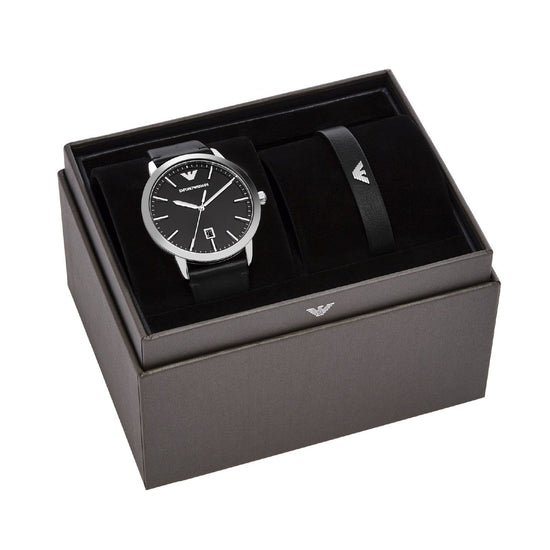 Cofanetto orologio solo tempo Emporio Armani da uomo AR80064SET-5