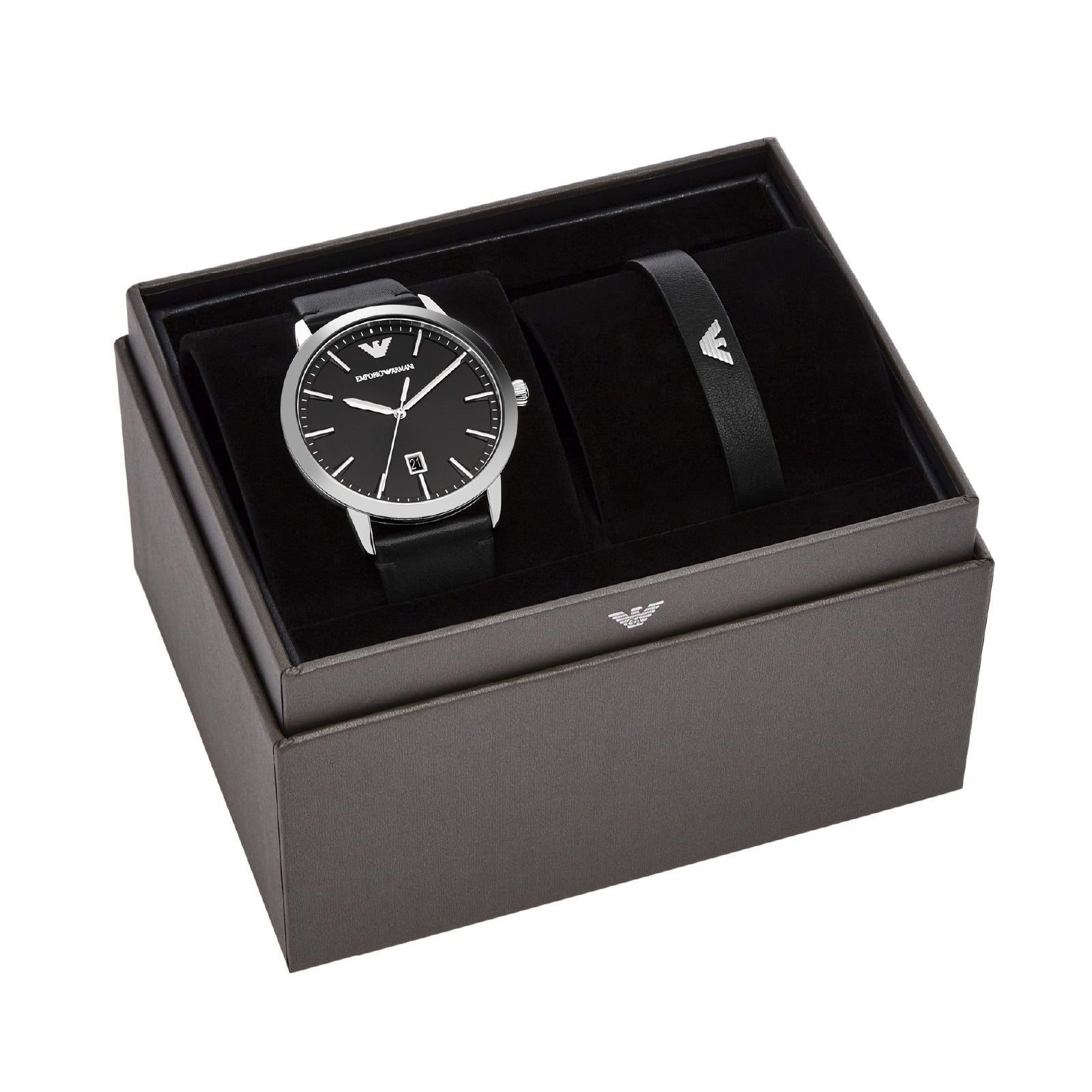 Cofanetto orologio solo tempo Emporio Armani da uomo AR80064SET-5