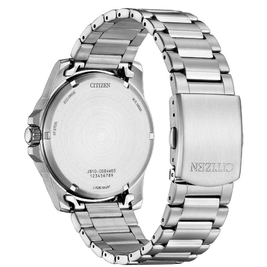 Orologio solo tempo uomo Citizen Sporty in acciaio con quadrante verde 42mm AW1816-89L-2