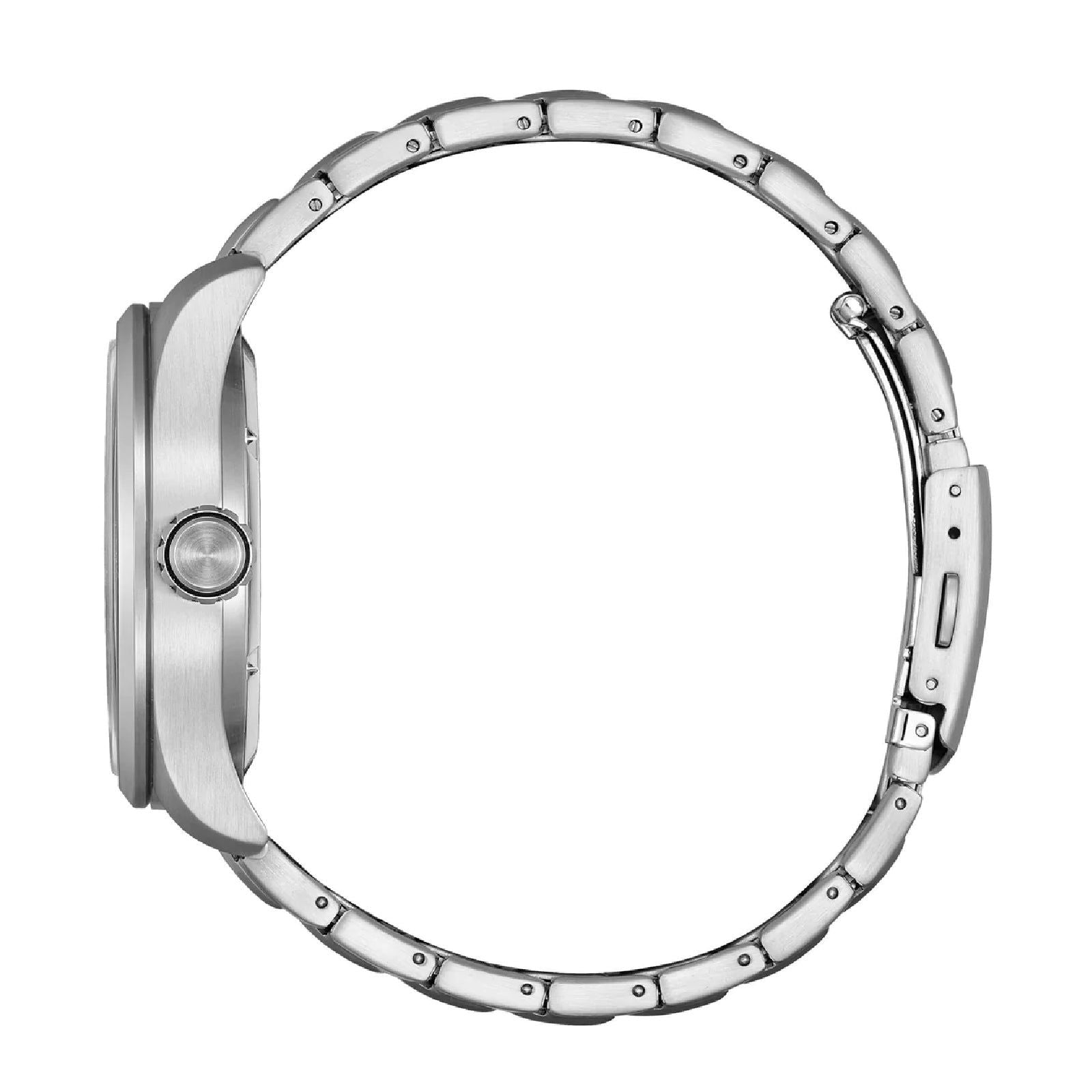 Orologio solo tempo uomo Citizen Outdoor in acciaio con quadrante blu 42,5mm AW1830-88L-3