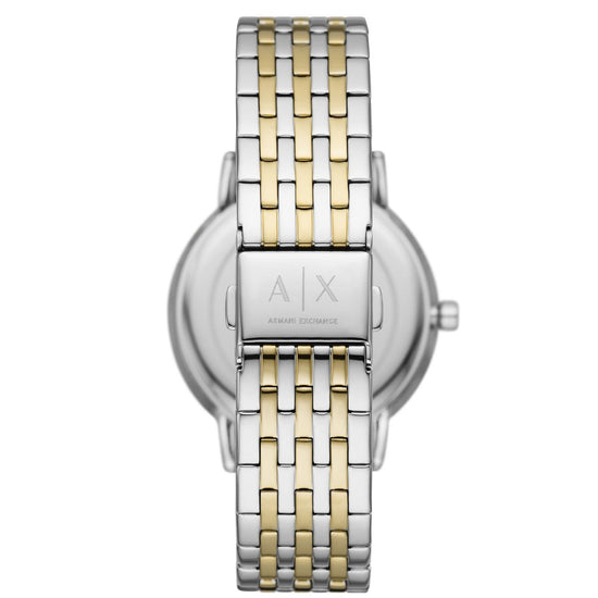 Orologio solo tempo in acciaio Armani Exchange da donna oro e argento AX5595-2